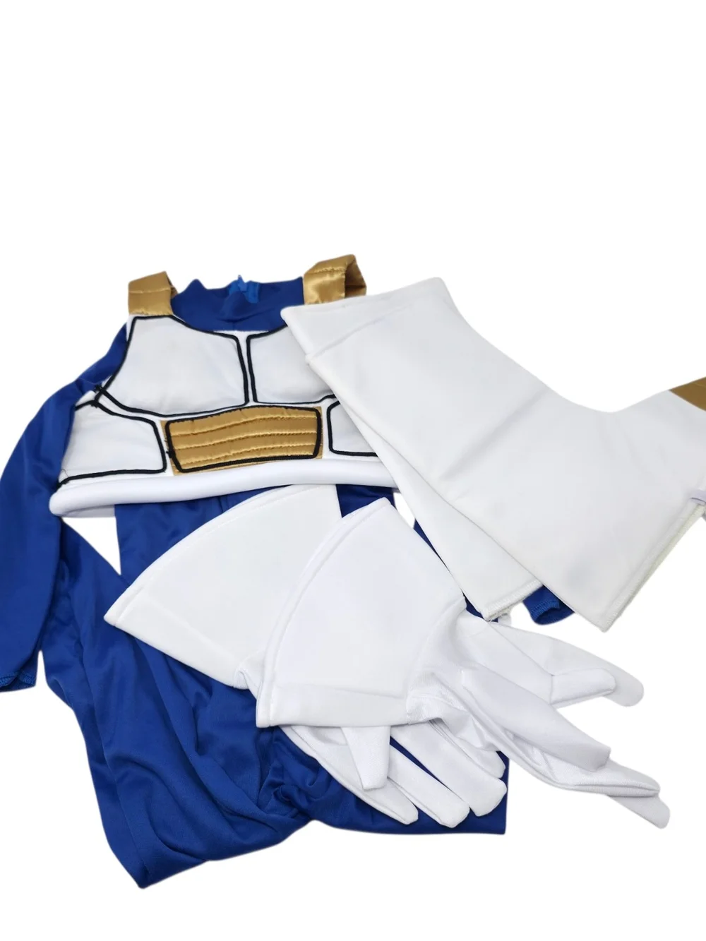 Dragon Ball Z Vegeta Boys XS Costume NEW Complete Saiyan Armor Cosplay